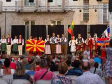 фольклорный фестиваль в Испании