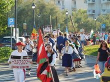 Участие 50- фольклорных фестивалей Барселона Испания