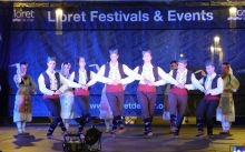 evento di danza popolare in Grecia Salonicco