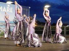 Фольклорный фестиваль Венеция Италия Народные танцы