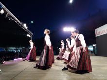 Festival folkloristico della Spagna Costa Brava a Barcellona